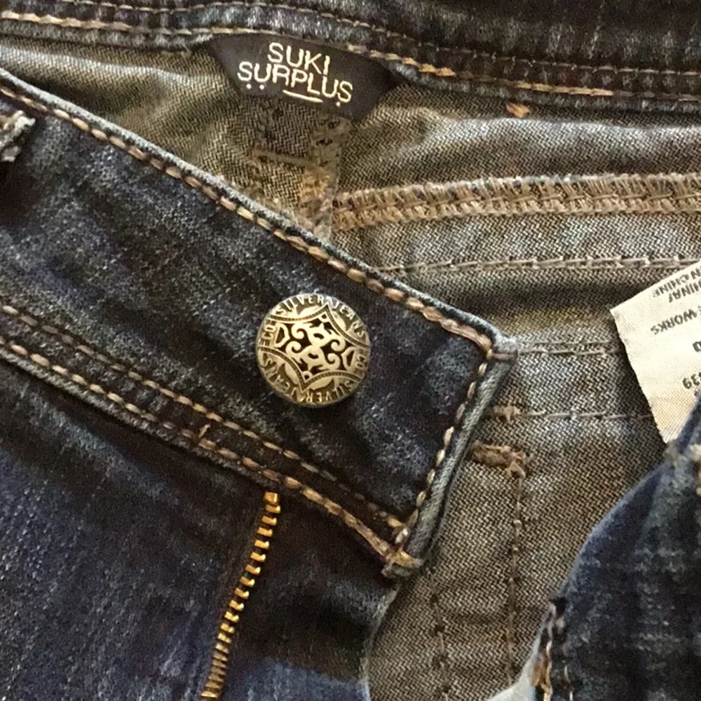 Silver Suki Surplus Jeans. Women’s size 30/30 - Picture 14 of 15